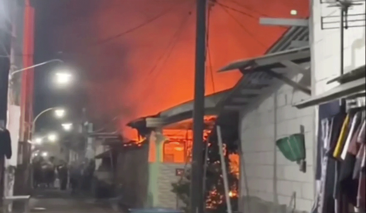 Rumah Di Genuk Semarang Terbakar Saat Pemilik Berada Di Luar Kota
