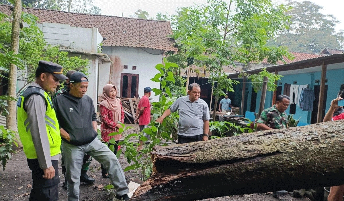 Hujan Deras dan Angin Kencang Melanda Semarang Kerusakan